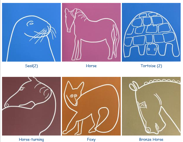 Linocuts are Jane’s medium of choice