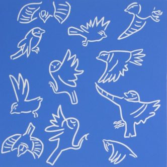 Acrobatic Birds by Jane Bristowe