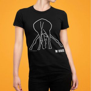 Born Free-The Grazing Giraffe T-Shirt